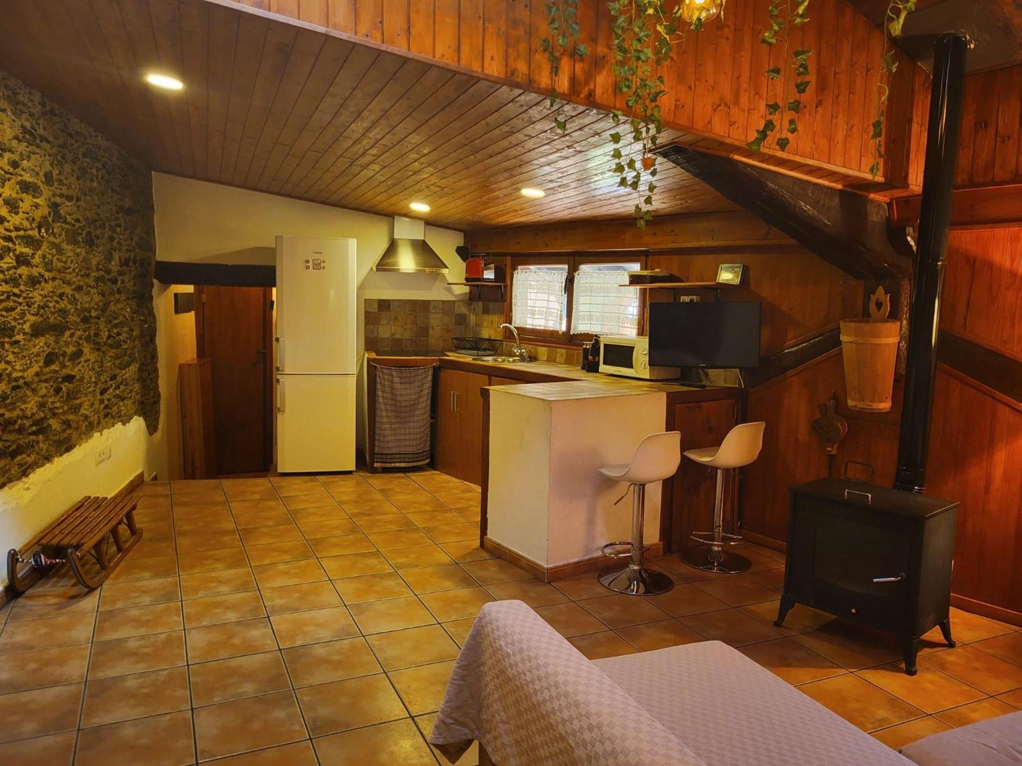 Apto Rustico En Osseja Apartment Exterior foto